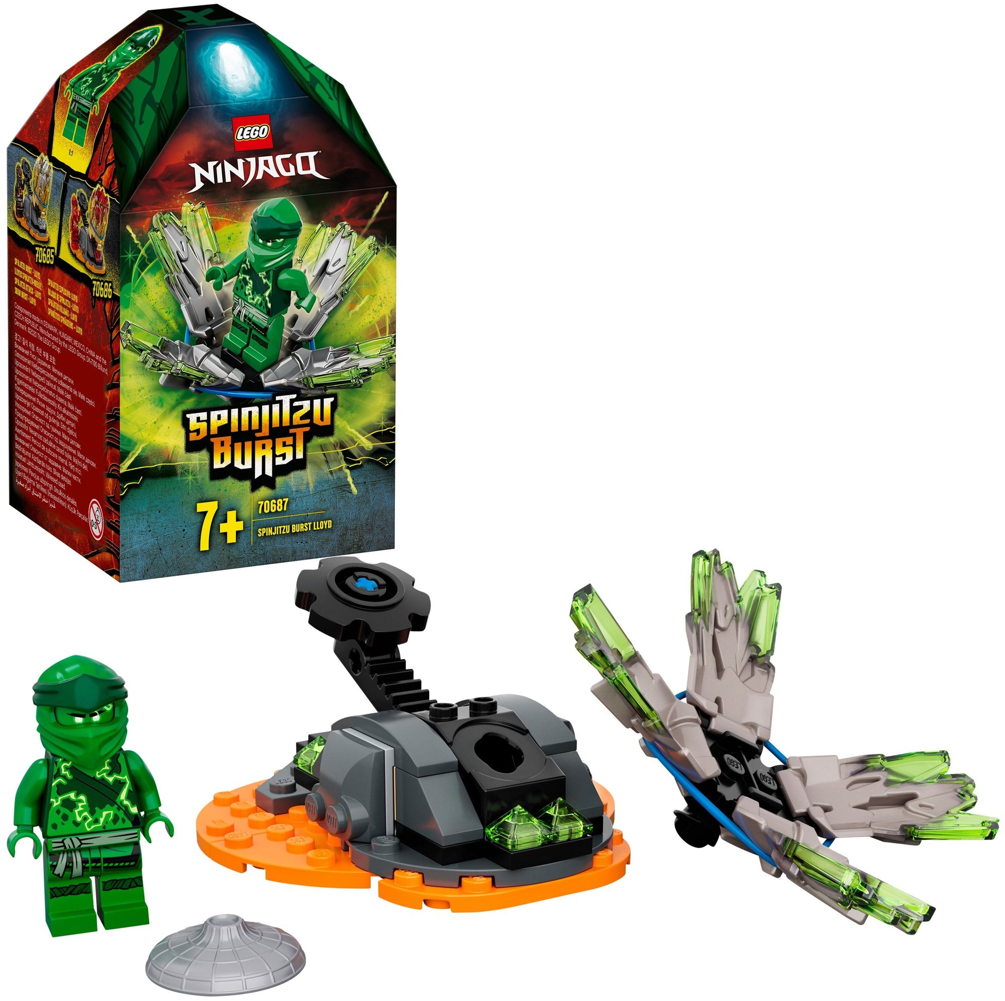 Конструктор LEGO 70687: Spinjitzu Burst Lloyd