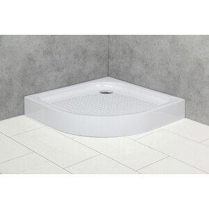 Душевой поддон BelBagno 85х85 (TRAY-BB-R-85-550-15-W)