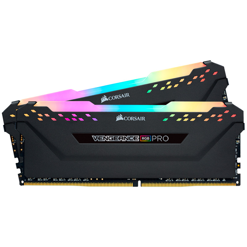 Модуль памяти Corsair Vengeance RGB Pro DDR4 3600MHz PC4-28800 CL16 - 16Gb Kit (2x8Gb) CMW16GX4M2D3600C16