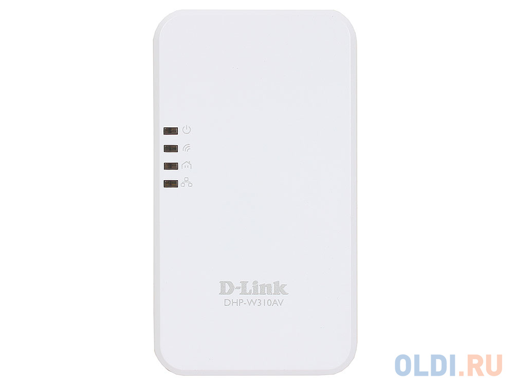 Адаптер PowerLine D-Link  DHP-W310AV/B1A/C1A Беспроводной PowerLine-адаптер N300 с поддержкой HomePlug AV