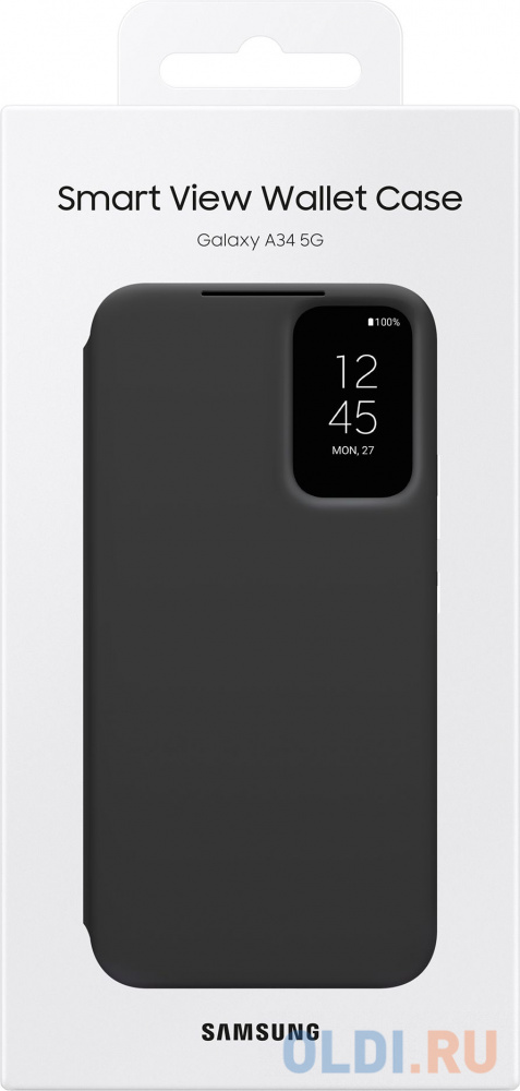 Чехол-книжка Samsung для Samsung Galaxy A34 Smart View Wallet Case A34 черный (EF-ZA346CBEGRU)