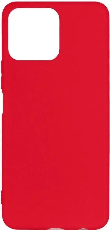 Чехол-накладка DF для смартфона HONOR X8, силикон, красный (hwCase-106)