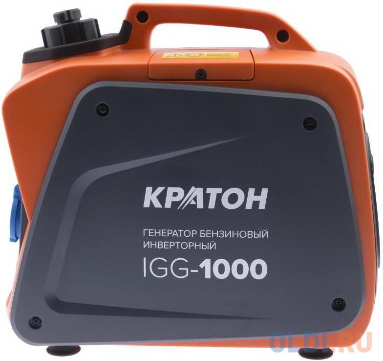 Генератор инверторный Кратон IGG-1000  0.95 кВт, 40 см3, 2.1 л, 6 часов работы в Москвe