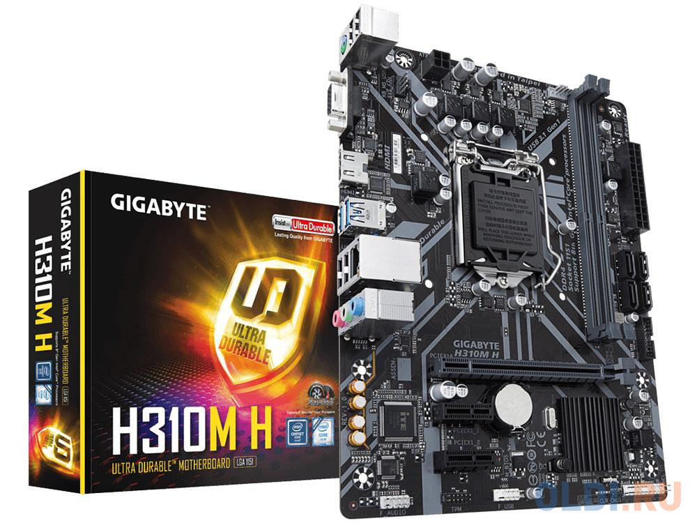 Материнская плата GigaByte H310M H в Москвe