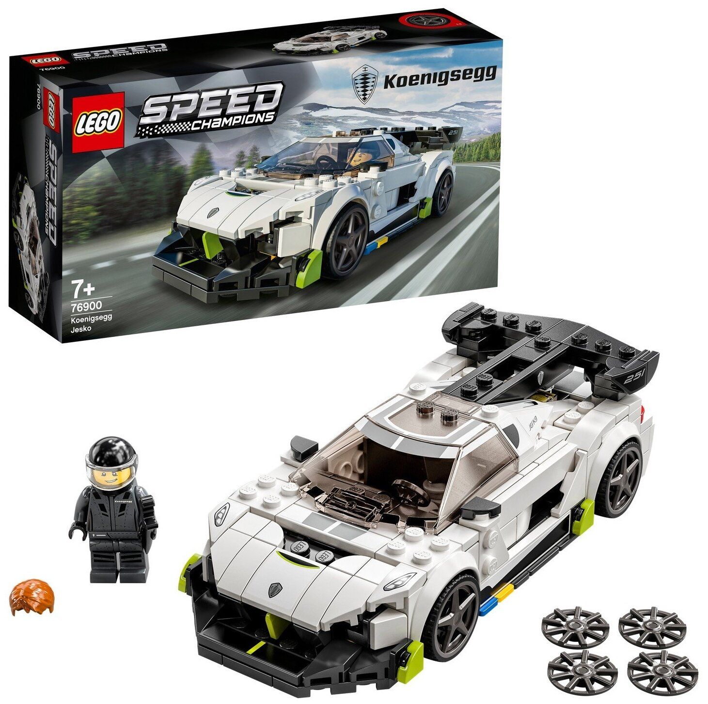 Конструктор LEGO Speed Champions "Koenigsegg Jesko" 76900