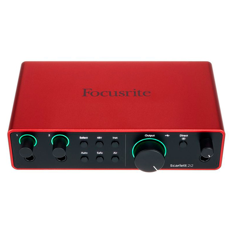 Аудиоинтерфейс Focusrite Scarlett 2i2 4th Gen в Москвe