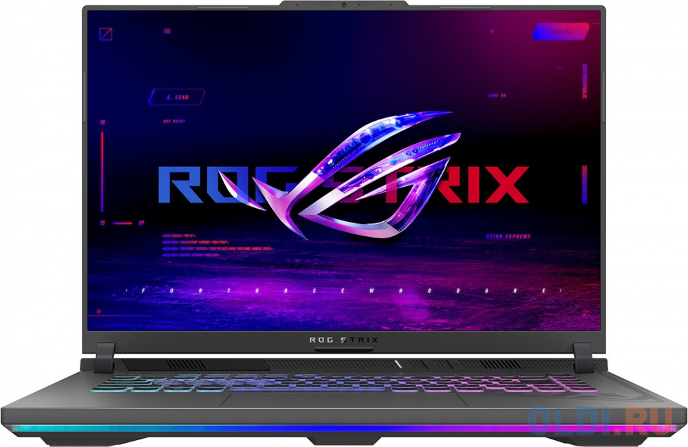 Ноутбук Asus ROG Strix G18 G614JZ-N4080 Core i7 13650HX 16Gb SSD1Tb NVIDIA GeForce RTX4080 12Gb 16" IPS WQXGA (2560x1600) noOS grey WiFi BT Cam (