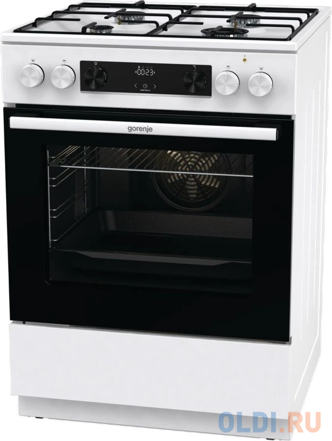 Комбинированная плита Gorenje GKS6C70WJ белый в Москвe