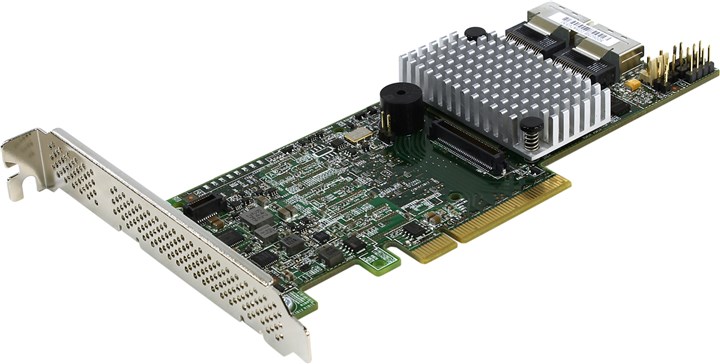 Контроллер Broadcom MegaRAID SAS 9271-8i, SAS/SATA 6G, 8-port (miniSAS), RAID 0/1/5/6/10/50/60, 1Gb, PCI-Ex8, SGL (LSI00330/L5-25413-18)