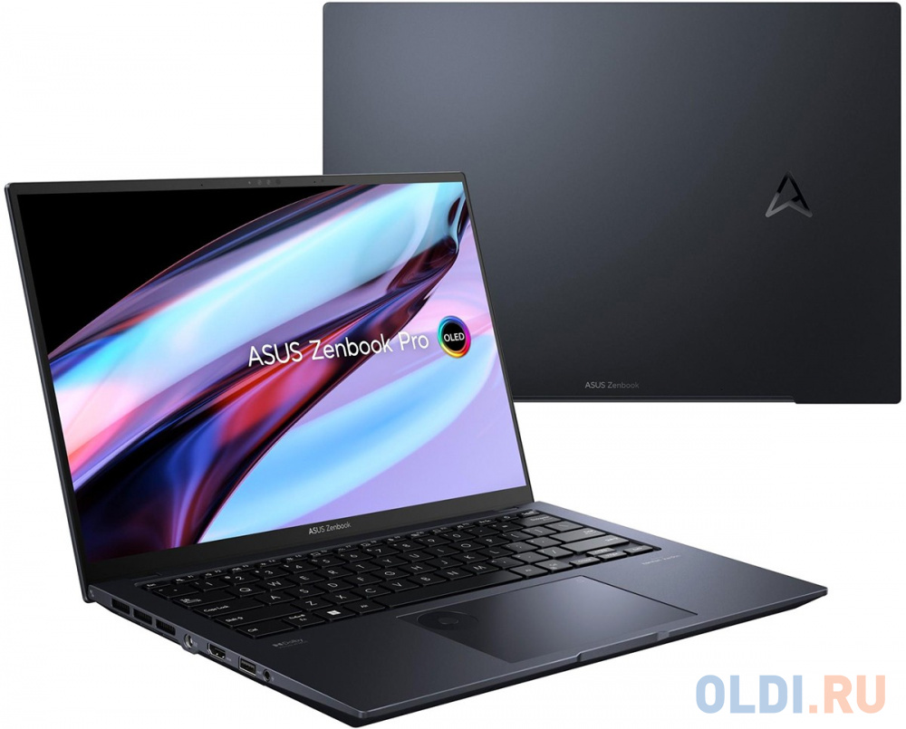 Ноутбук Asus Zenbook 14X OLED UX6404VI-P1126X Core i9 13900H 32Gb SSD2Tb NVIDIA GeForce RTX4070 8Gb 14.5" OLED Touch 2.8K (2880x1800) Windows 11 в Москвe