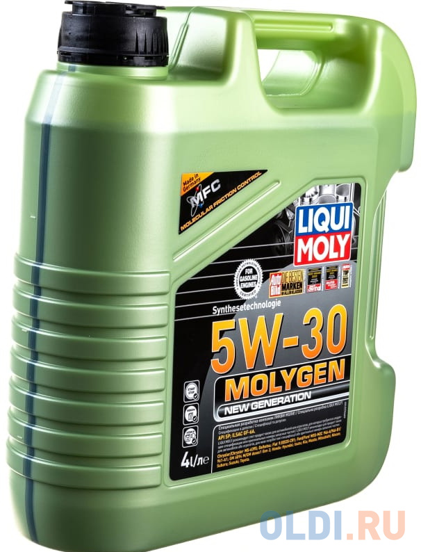 9089 LiquiMoly НС-синт. мот.масло Molygen New Generation 5W-30 SP GF-6A (4л) в Москвe