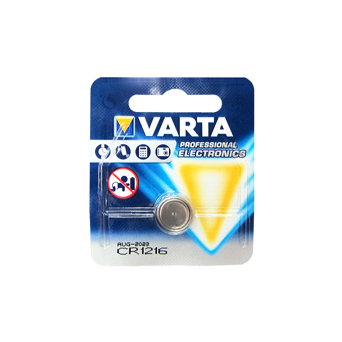 Батарейка Varta CR 1216, 1шт. в Москвe