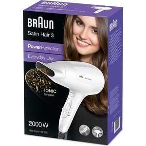 Фен Braun HD 380 Satin Hair 3 в Москвe