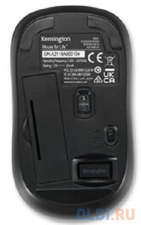 Мышь беспроводная Kensington ValuMouse чёрный USB + Bluetooth