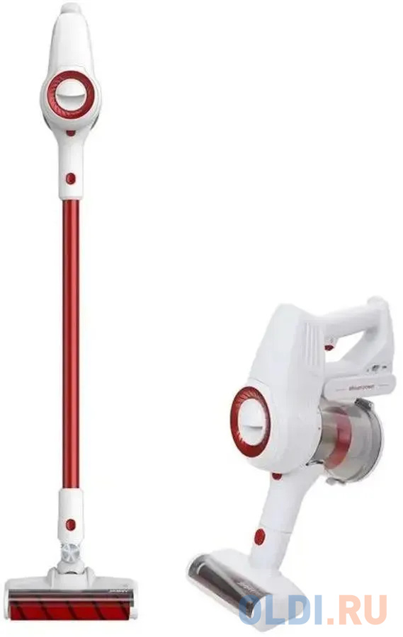 Пылесос вертикальный Jimmy JV51 White+Red Cordless Vacuum Cleaner в Москвe