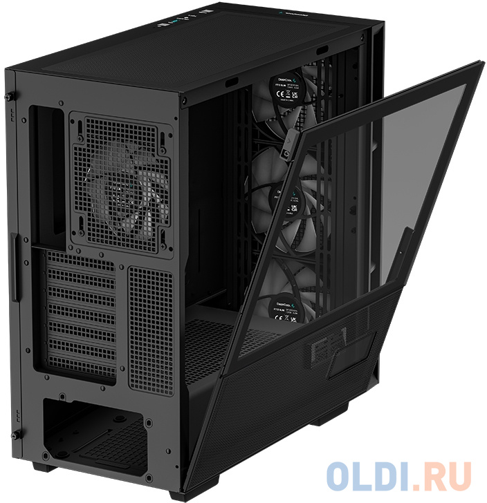 Корпус Deepcool CH560 DIGITAL без БП, боковое окно (закаленное стекло)[R-CH560-BKAPE4D-G-1]