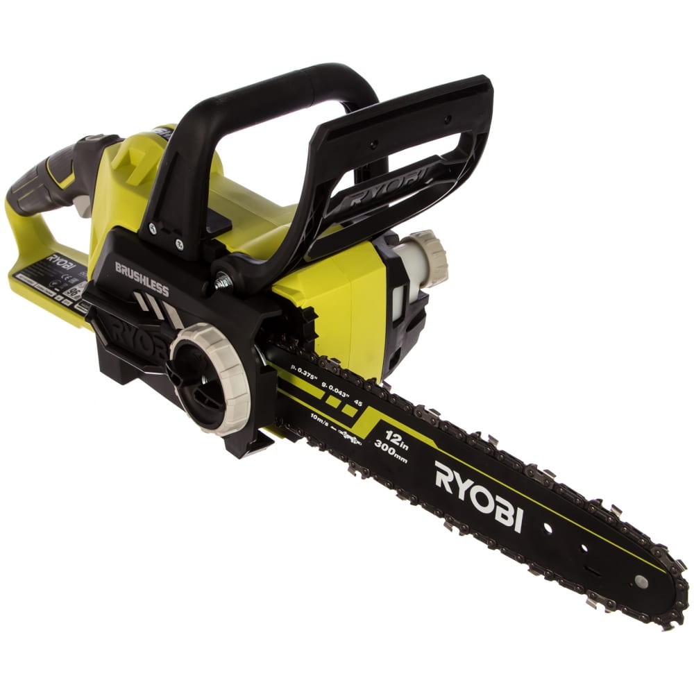 Аккумуляторная цепная пила Ryobi