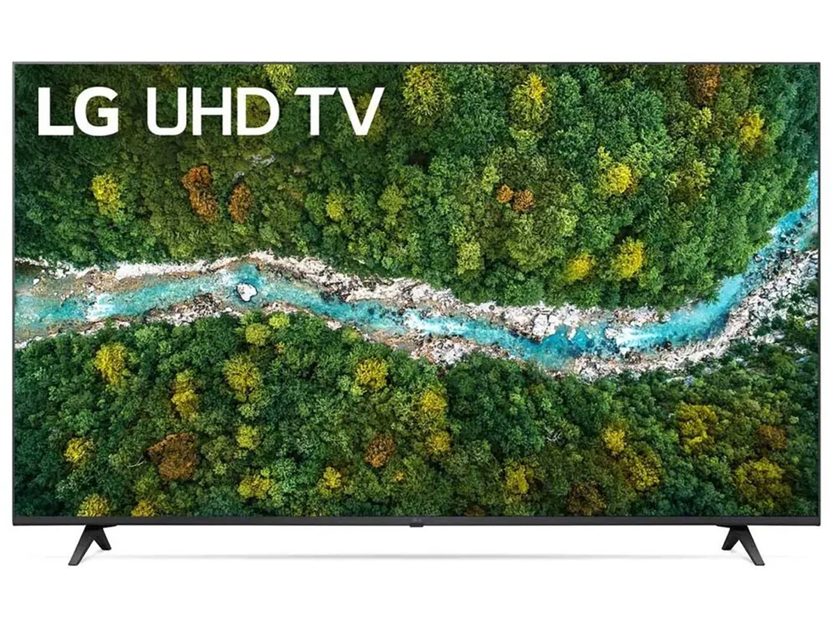 Телевизор LG 50" LED, UHD, Smart TV (webOS), Звук (20 Вт (2x10 Вт)), 2xHDMI, 1xUSB, RJ-45 Черный, 50UP77006LB.DRUYLJU