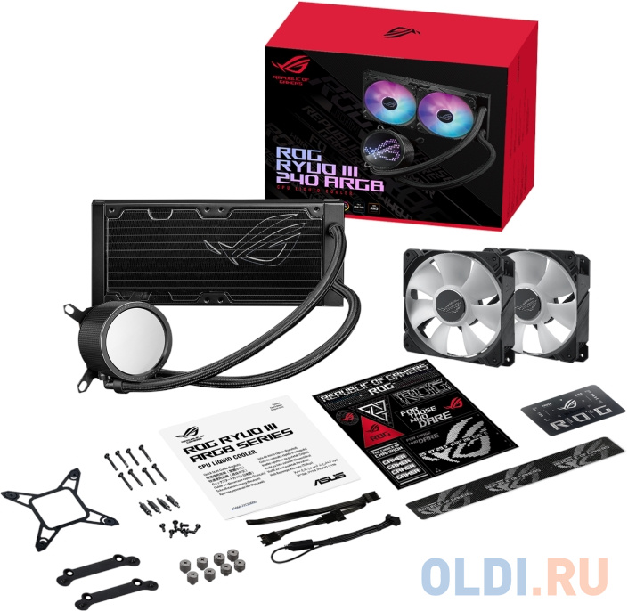 ROG RYUO III 240 ARGB /AIO COOLER,ASETEK,EMMA,ARGB,AURA (90RC00J1-M0UAY0) /AIO COOLER,ASETEK,EMMA,ARGB,AURA (90RC00J1-M0UAY0)