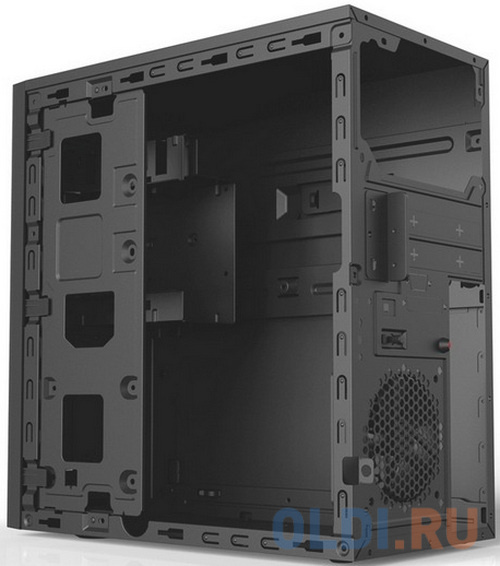 Корпус microATX Powerman EK303BK Без БП чёрный в Москвe