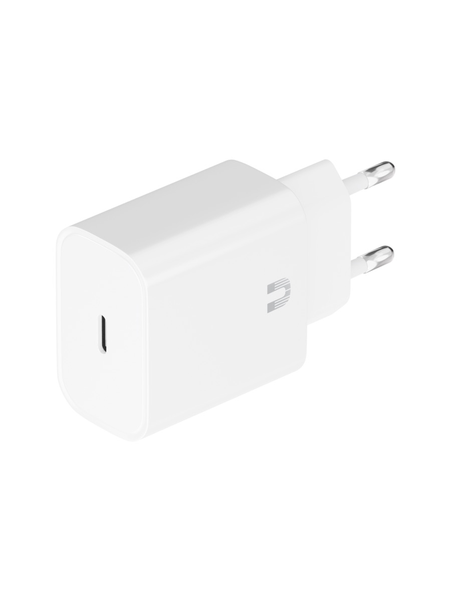 Сетевое зарядное устройство Uzay 20Вт USB-C, PD, белое