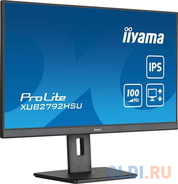 Монитор Iiyama 27" ProLite XUB2792HSU-B6 черный IPS LED 0.4ms 16:9 HDMI M/M матовая HAS Piv 1300:1 250cd 178гр/178гр 1920x1080 115Hz DP FHD USB 5 в Москвe