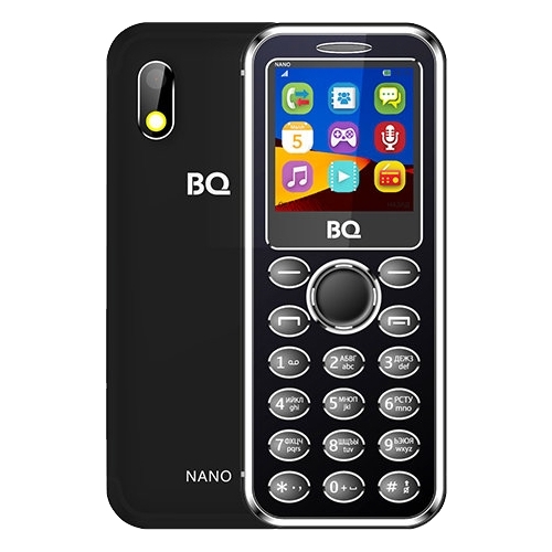 Мобильный телефон BQ BQ-1411 Nano, 1.44" TN, 32Mb RAM, 2-Sim, 460 мА·ч, черный