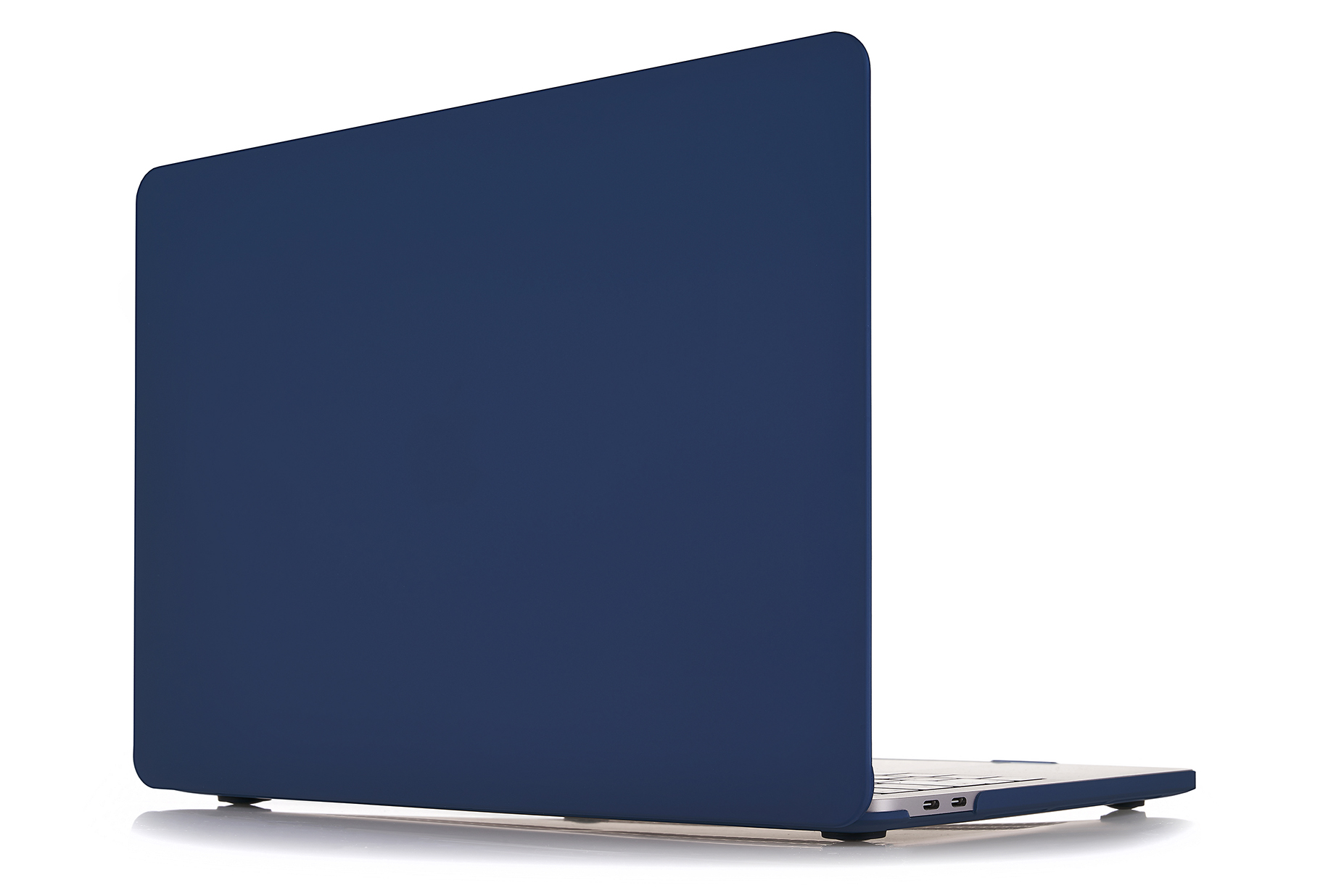 Чехол защитный VLP Plastic Case для MacBook Pro 16" 2019-2020, темно-синий в Москвe