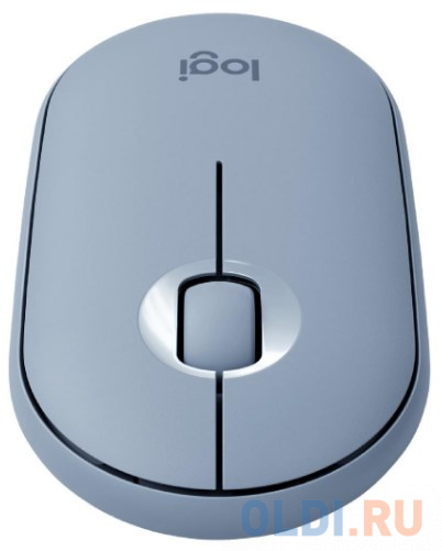 Мышь беспроводная Logitech Logitech Pebble M350 серый USB + Bluetooth 910-005719