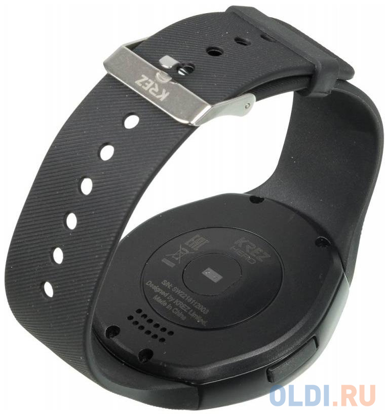 Смарт-часы Krez Hero 45.6мм 1.3" IPS черный (SW22)