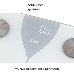 Весы напольные электронные стеклянные JVC JBS-004