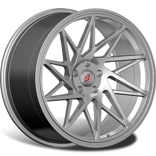 Диски R19 5x112 8,5J ET32 D66,6 Inforged IFG35 Silver лого IFG (S+RED, 64 мм) сфера