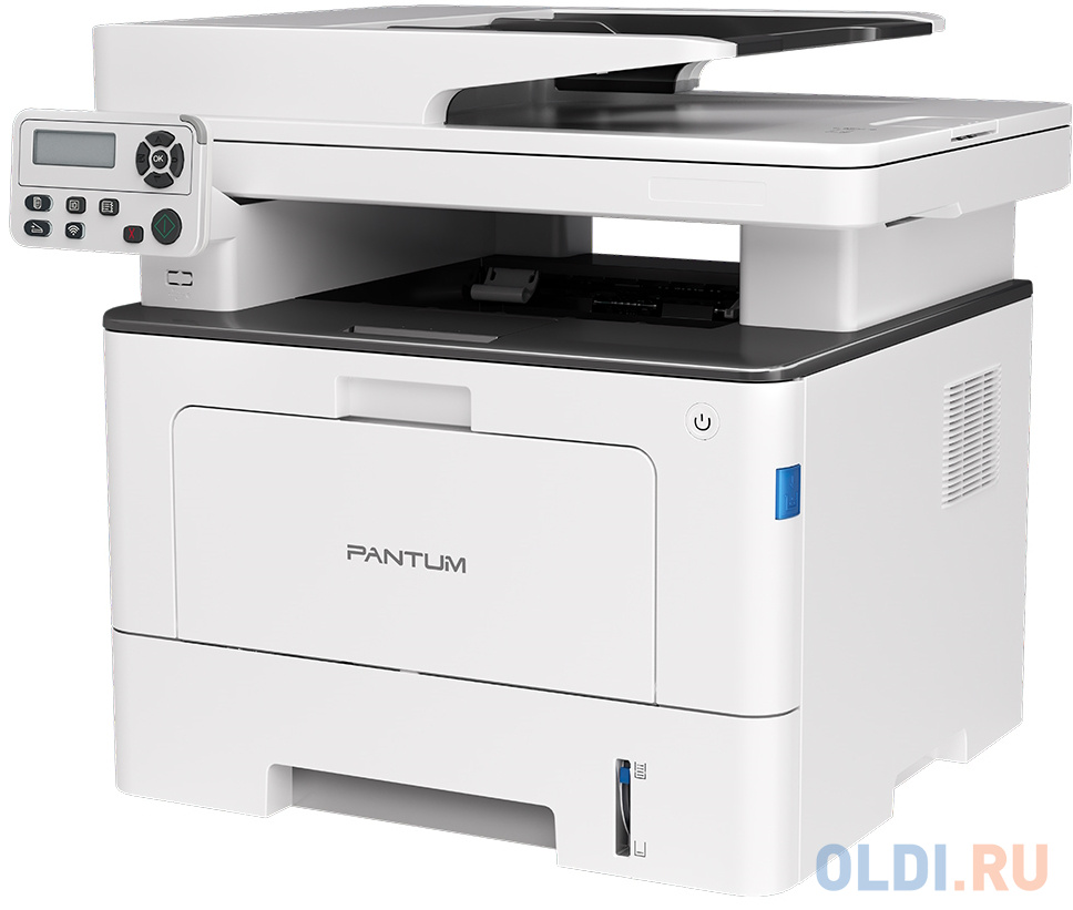 Pantum BM5106ADW, P/C/S, Mono laser, A4, 40 ppm, 1200x1200 dpi, 512 MB RAM, Duplex, ADF50, paper tray 250 pages, USB, LAN, WiFi, start. cartridge 6000 в Москвe