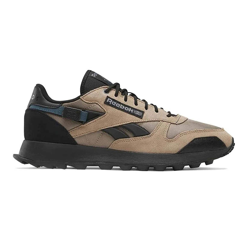 Кроссовки Reebok Classic Leather р.42 EUR Beige-Blue-Black 100025108