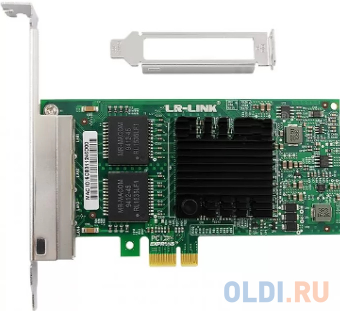 Сетевой адаптер I350 PCI-E 1G 4XRJ45 LREC9224PT LR-LINK