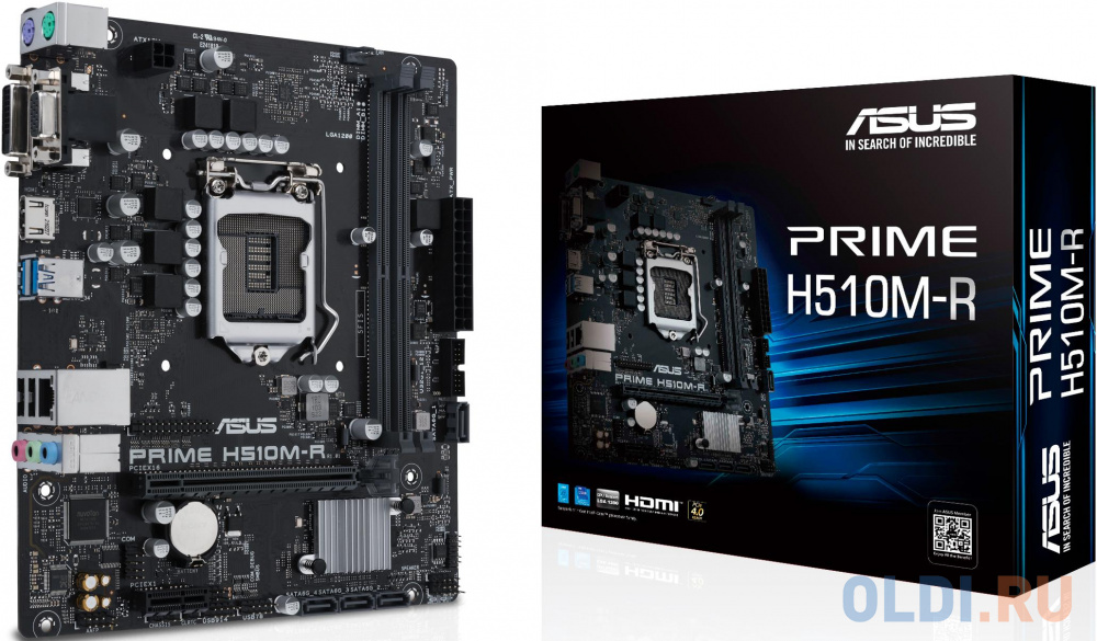 Материнская плата ASUS PRIME H510M-R-SI 90MB18C0-M0ECY0