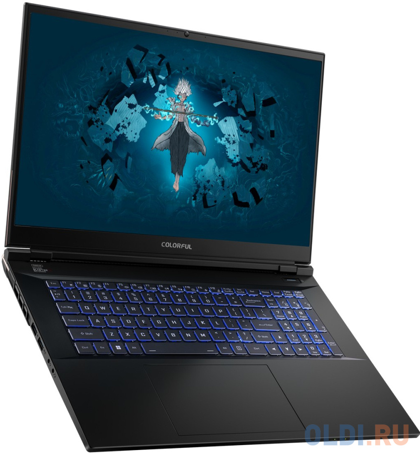 Ноутбук Colorful X17 Pro Max Intel Core i7-13700HX/32Gb/SSD1Tb/RTX4080 12Gb/17.3&quot;/IPS/QHD/165Hz/NoOS/Grey (A10003400459)