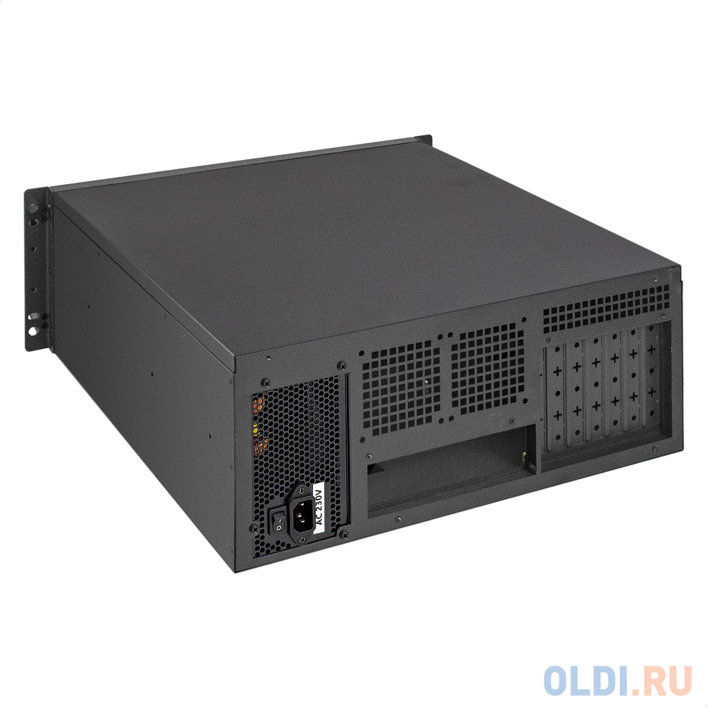 Серверный корпус ExeGate Pro 4U450-17 <RM 19", высота 4U, глубина 450, БП 1100PPH-SE 80 PLUS® Bronze, 2*USB>