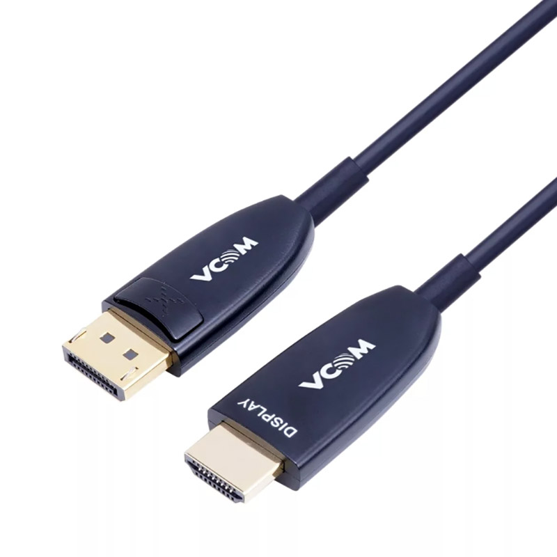 Аксессуар Vcom DisplayPort 1.2v - HDMI 2.0v 20m D3752B-20.0