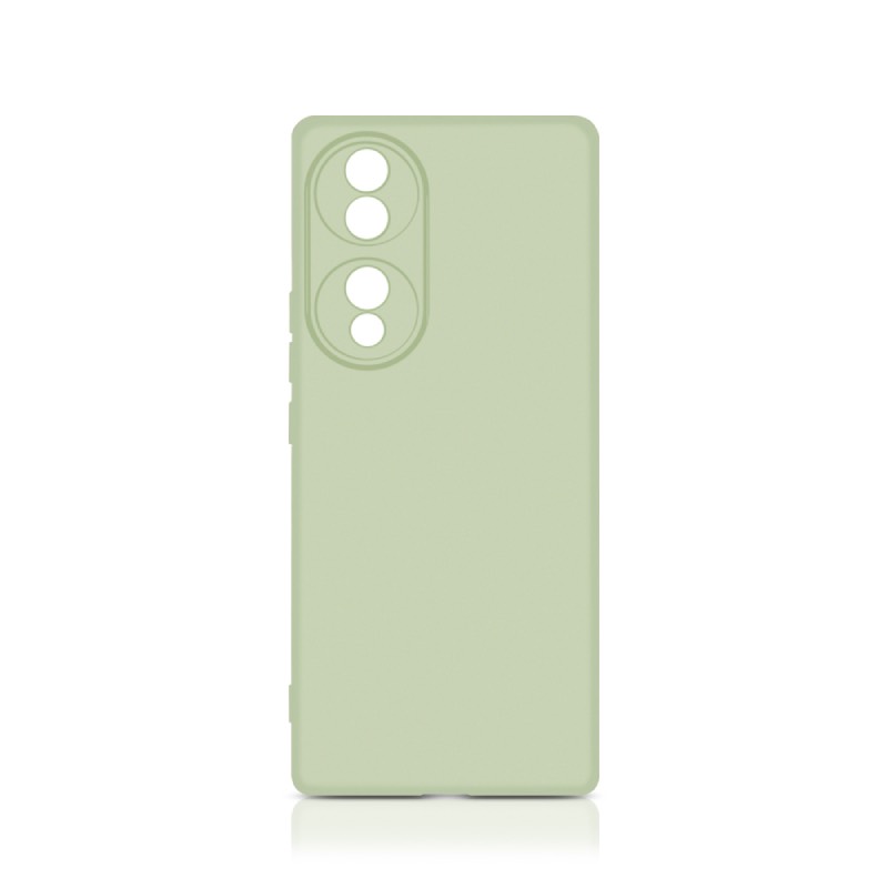 Чехол DF для Honor 70 Silicone Light Green hwCase-115 в Москвe