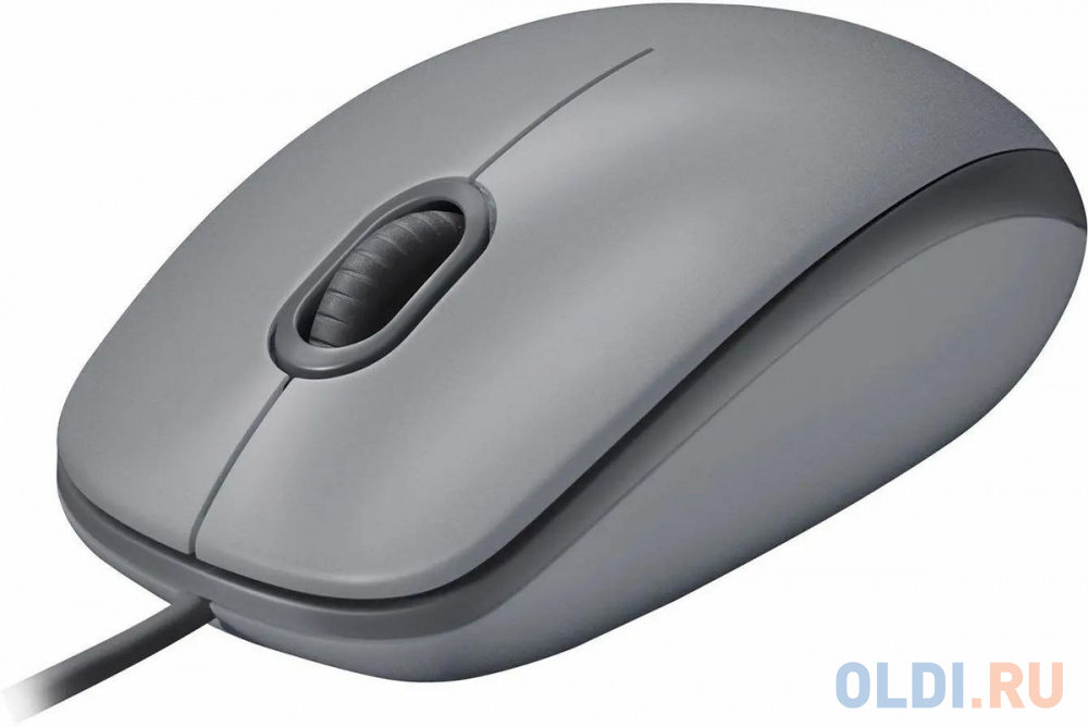 Мышь Logitech M110 серый/темно-серый оптическая (1000dpi) silent USB (2but)