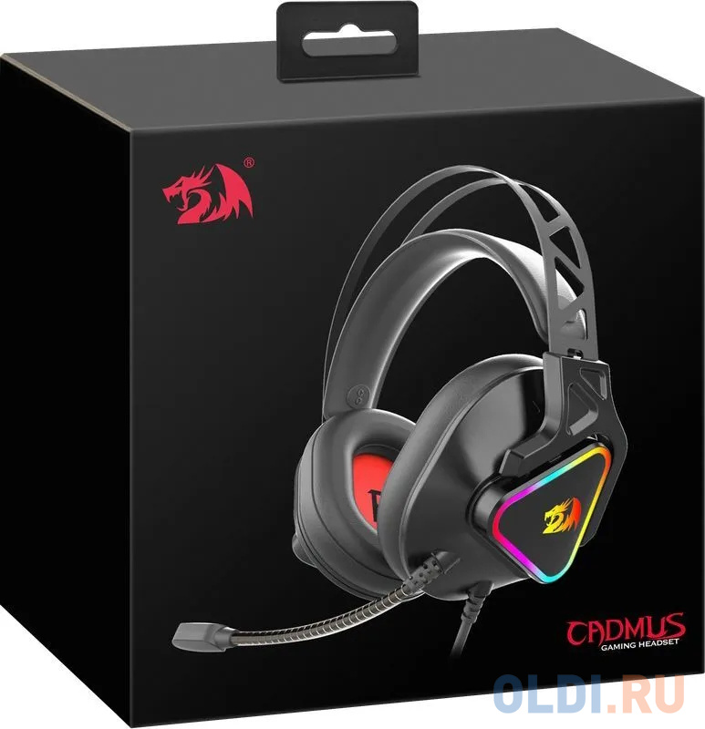 Гарнитура CADMUS RGB SOUND 7.1 USB REDRAGON 70712 DEFENDER в Москвe