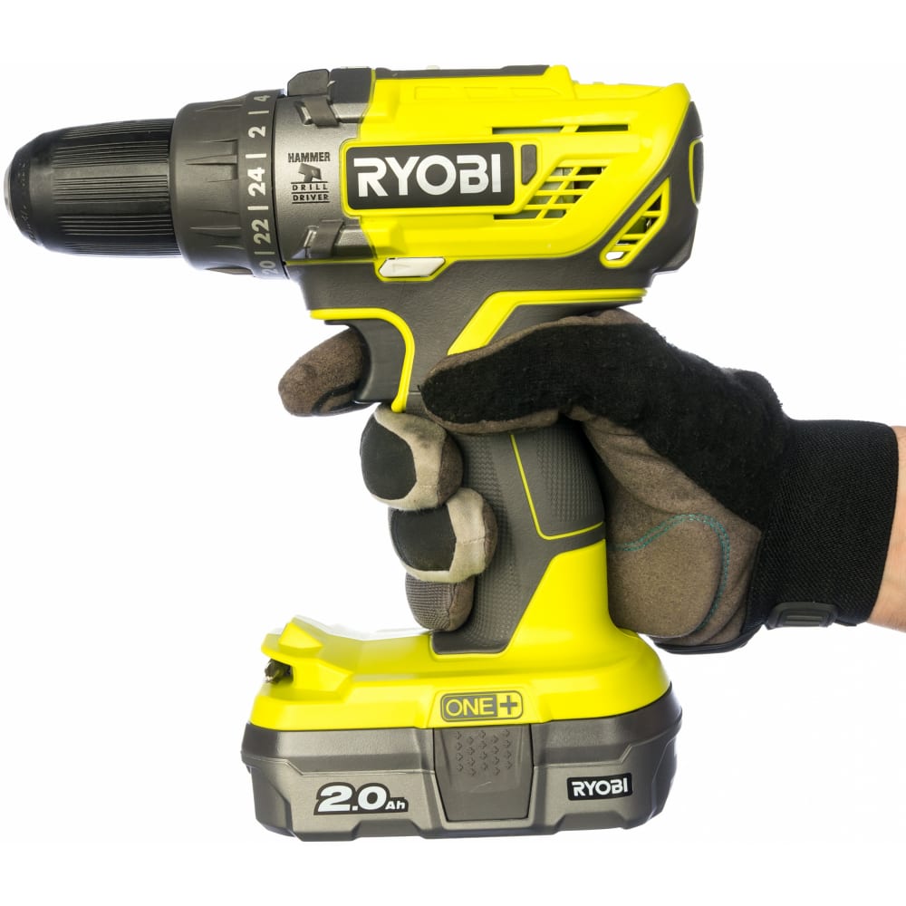 Ударная дрель-шуруповерт Ryobi