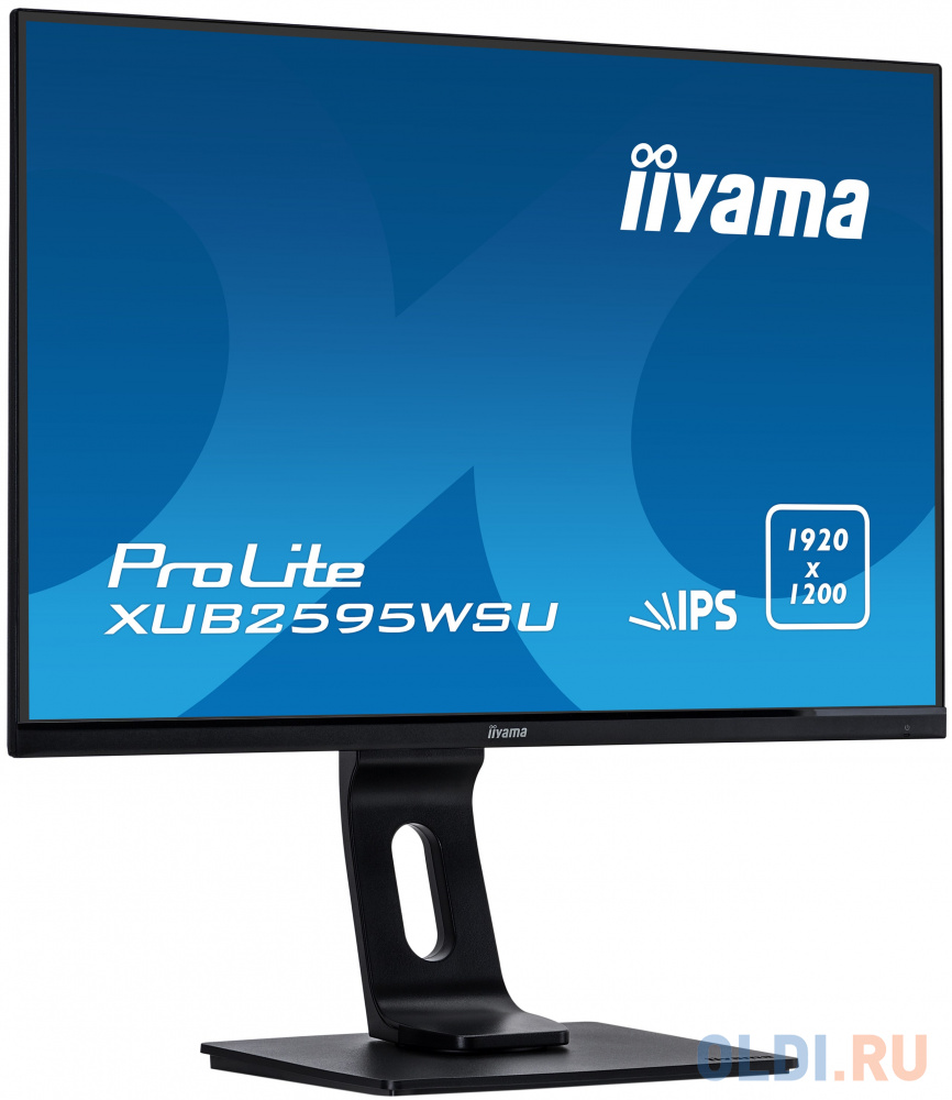 Монитор 25" iiYama ProLite XUB2595WSU-B1 черный IPS 1920x1200 300 cd/m^2 4 ms HDMI DisplayPort VGA Аудио USB