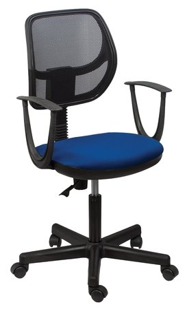 Кресло офисное Brabix Flip MG-305 черный/синий (531919)