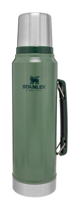Термос Stanley Classic (1 литр), темно-зеленый