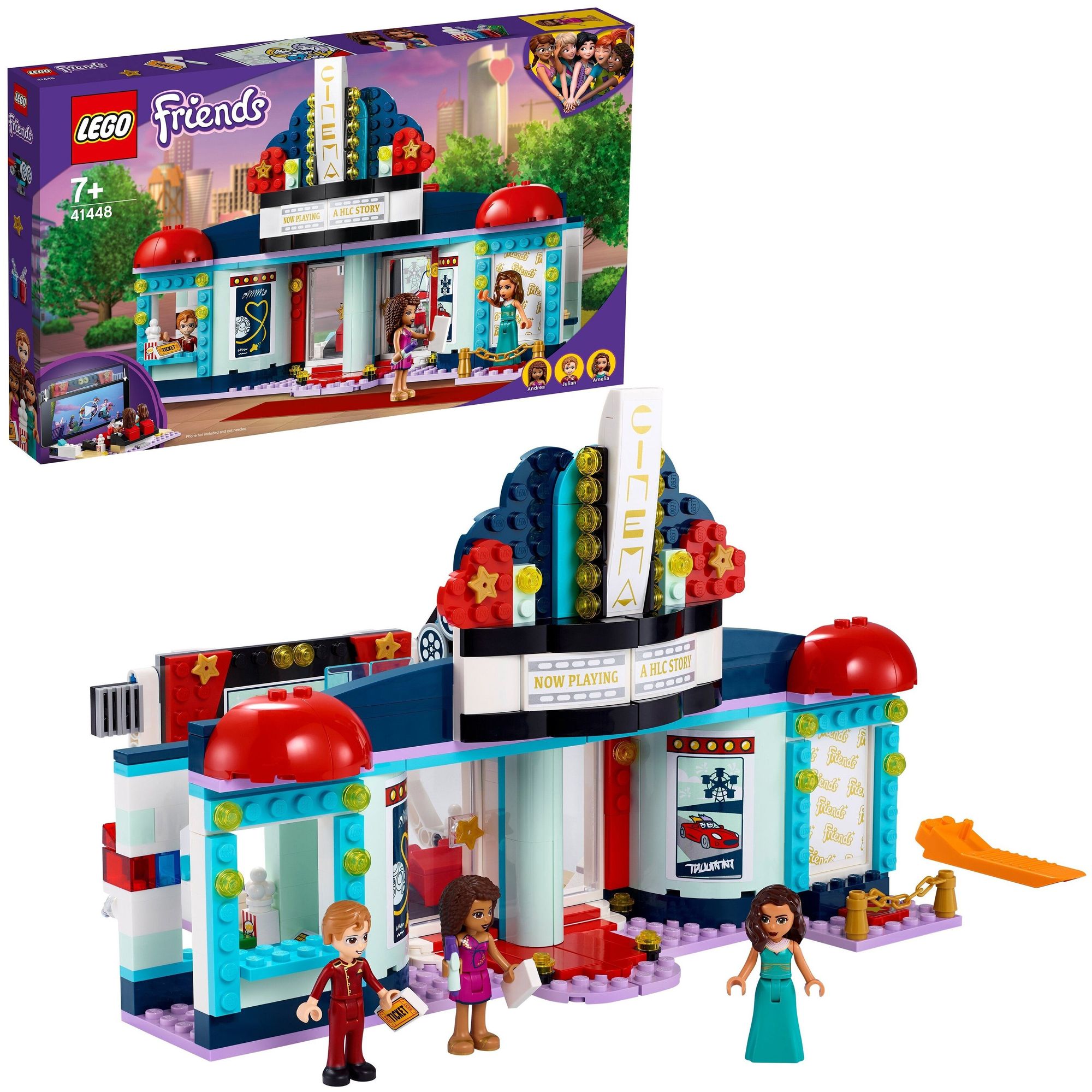 Конструктор LEGO Friends "Кинотеатр Хартлейк-Сити" 41448 в Москвe