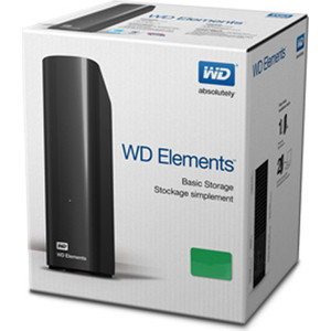 Внешний жесткий диск Western Digital (WD) WDBWLG0080HBK-EESN (8Tb/3.5''/USB 3.0) черный