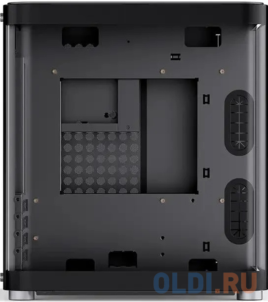 Корпус без блока питания/ Корпус JONSBO TK-1 Black 2.0 MATX без БП, mini-ITX, micro-ATX, черный в Москвe