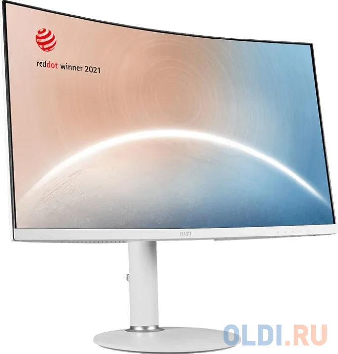 Монитор MSI 27" Modern MD271CPW белый VA LED 16:9 HDMI M/M матовая HAS Piv 250cd 178гр/178гр 1920x1080 75Hz FHD USB 6.13кг